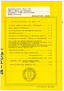 Forside av medlemsblad nr. 17