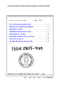 Forside av medlemsblad nr. 103