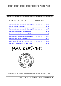 Forside av medlemsblad nr. 106