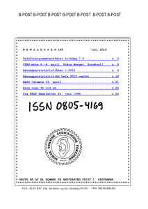 Forside av medlemsblad nr. 108