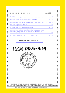 Forside av medlemsblad nr. 124