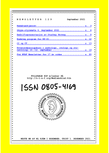 Forside av medlemsblad nr. 129