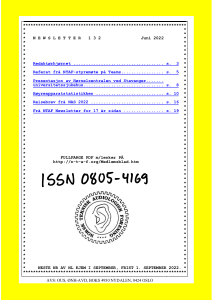 Forside av medlemsblad nr. 132