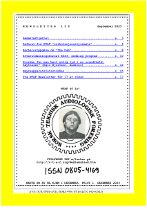 Forside av medlemsblad nr. 136
