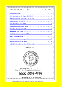 Forside av medlemsblad nr. 137