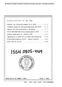 Forside av medlemsblad nr. 78