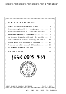 Forside av medlemsblad nr. 80