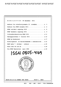 Forside av medlemsblad nr. 90