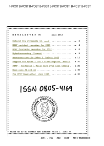 Forside av medlemsblad nr. 95