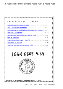 Forside av medlemsblad nr. 96