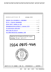 Forside av medlemsblad nr. 97